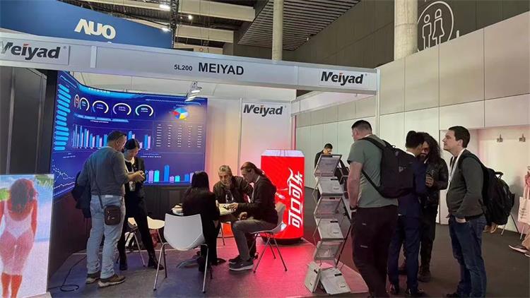 Meiyad Flexible & Creative LED Display Blooms Wonderfully in ISE 2024