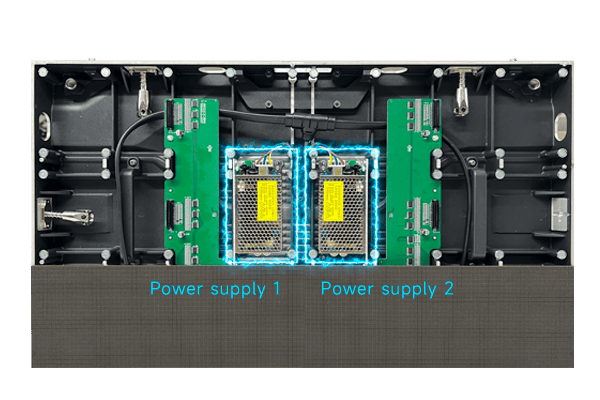 fine pitch led screen XS series with Power Supply Dual Backup.png 4 fine pitch led screen XS series with Power Supply Dual Backup.png