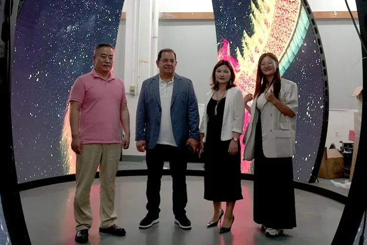 The Director of the Uzbek Free Economic Administration Visited Meiyad to Discuss Cooperation