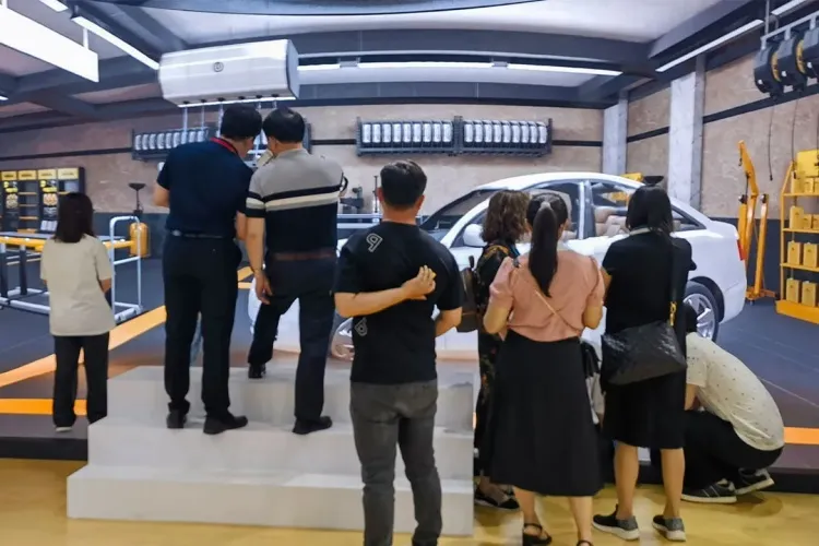 First Day of Metaverse Expo, Meiyad CAVE-R Immersive XR LED Screen Shines Throughout the Venue!