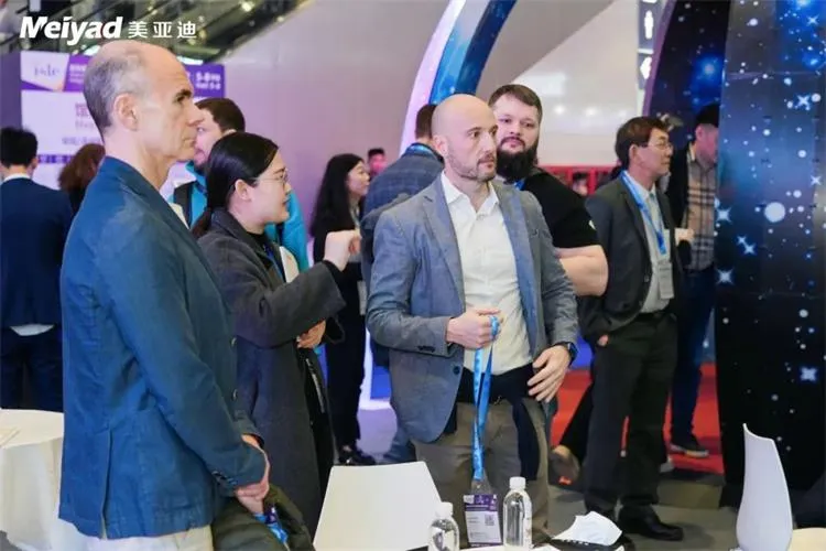 Meiyad has successfully attracted customers from all over the world to visit the booth