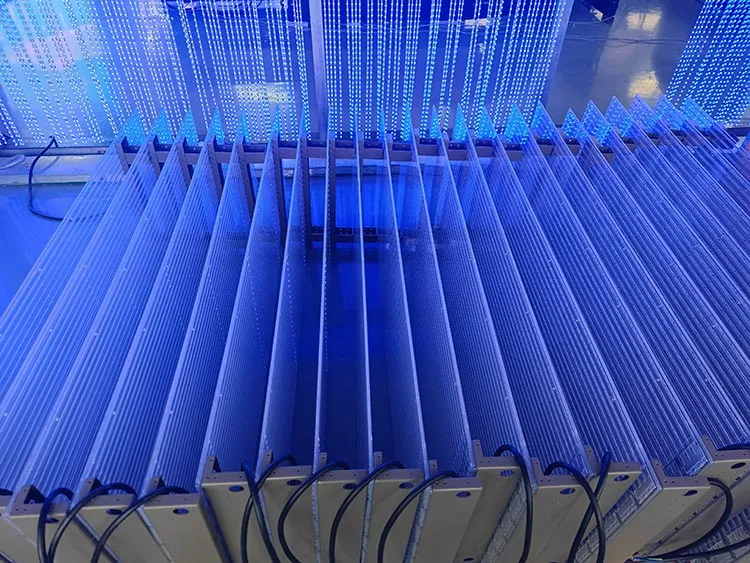 Meiyad indoor P6 transparent film led screen