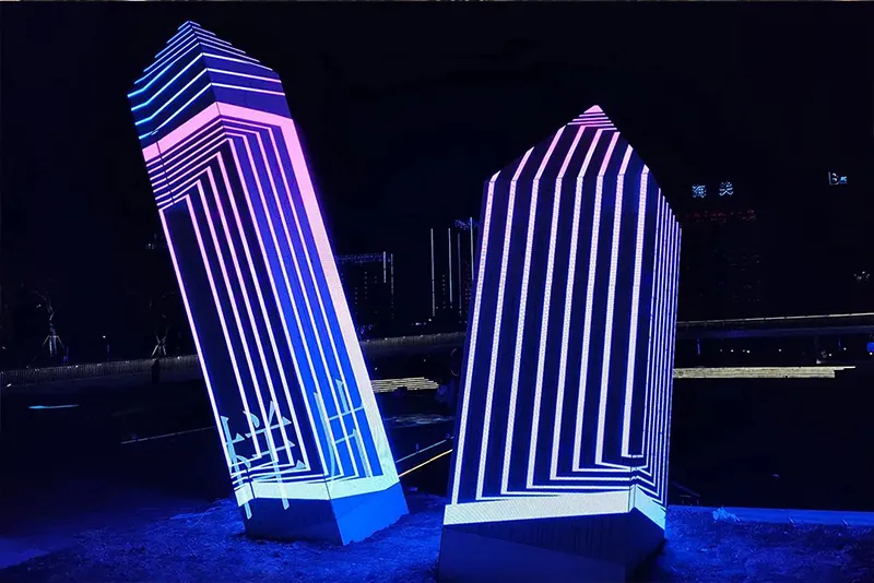 Meiyad special-shaped creative led screen project