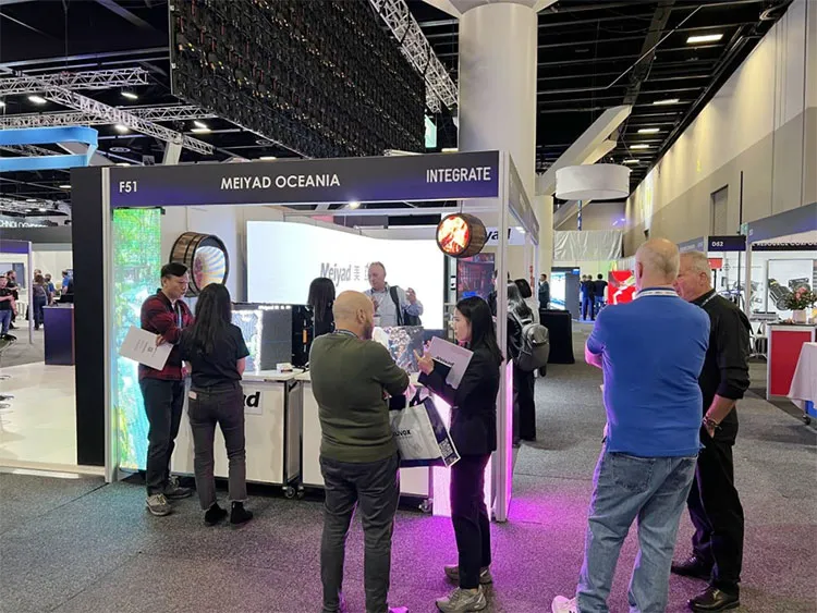 Focusing On Integrate Expo 2023, Meiyad Made A Wonderful Appearance With Creative LED Displays