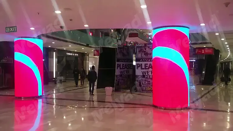 P4 cylinder led displays in India
