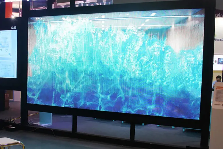 Film transparent LED display