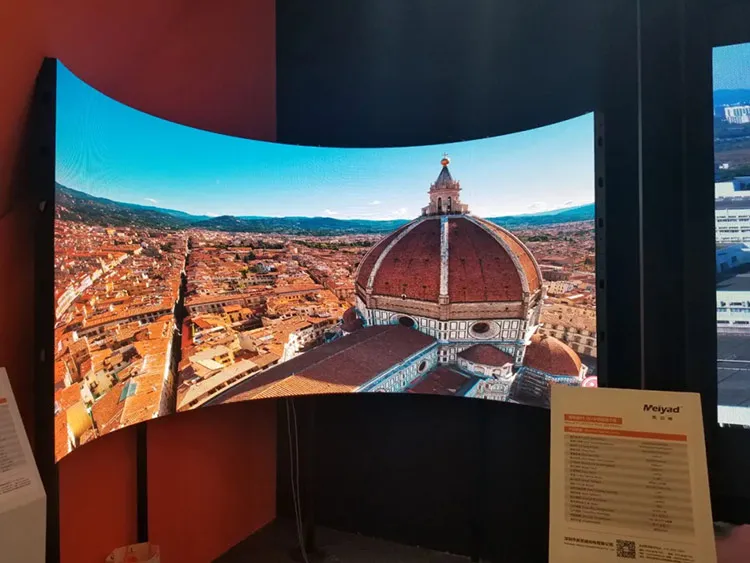Indoor flexible LED screen