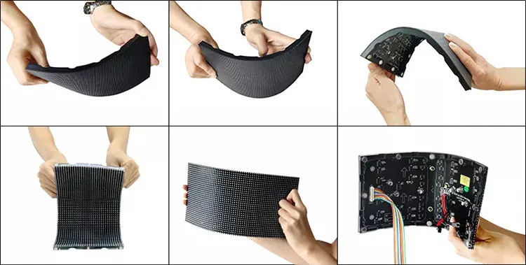 Meiyad outdoor flexible led screen module