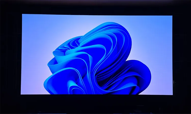 Traditional LED screens block sound and may cause echo in dome theaters