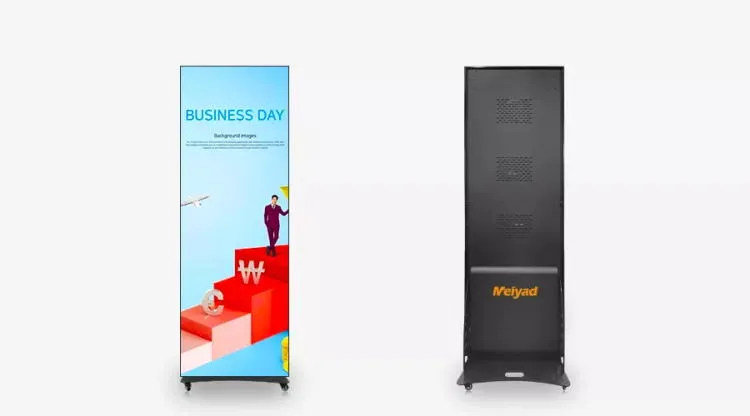 Meiyad Smart Portable Free Standing Poster LED Screen