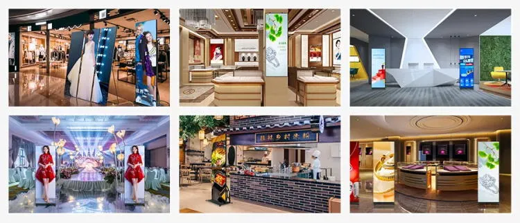 Applications of Free Standing Poster LED Screen