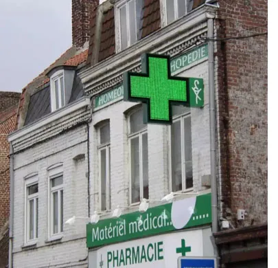 Applications of LED Pharmacy Cross Sign Board