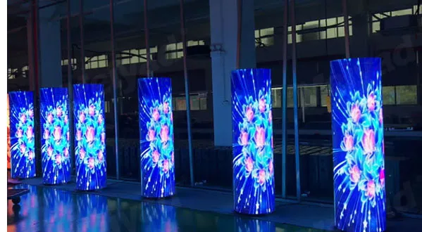 Details of Magic Trumpet Creative LED Display Screen