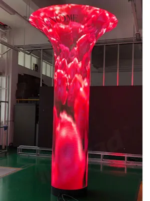 Details of Magic Trumpet Creative LED Display Screen