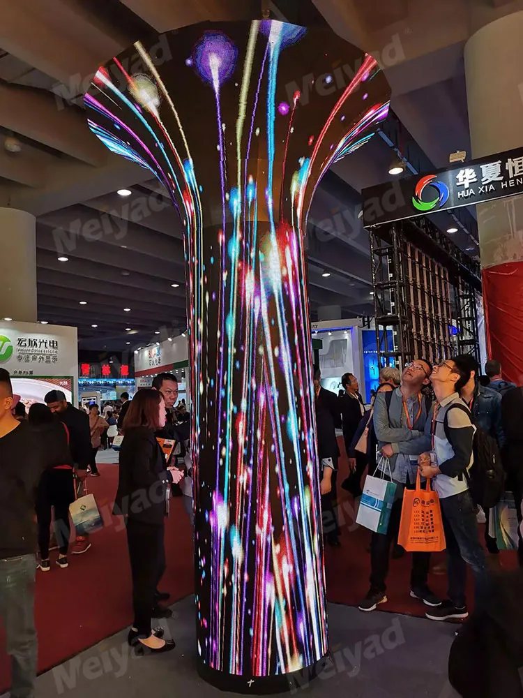 Meiyad Trumpet-Shaped LED Screen