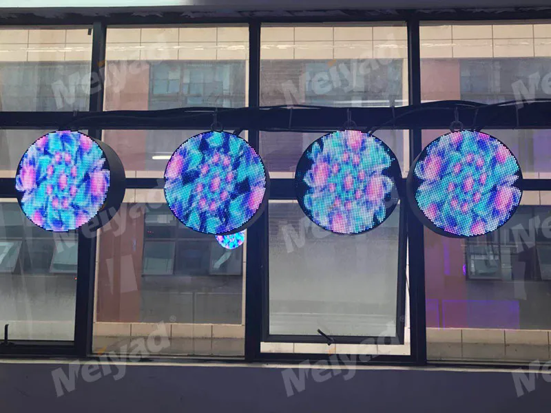 Mini Circular LED display P4