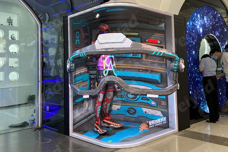 Customized Creative 3D LED Screen in Shenzhen Asia Optical Brand Shop